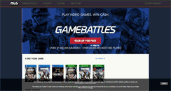 Desktop Screenshot of gamebattles.majorleaguegaming.com